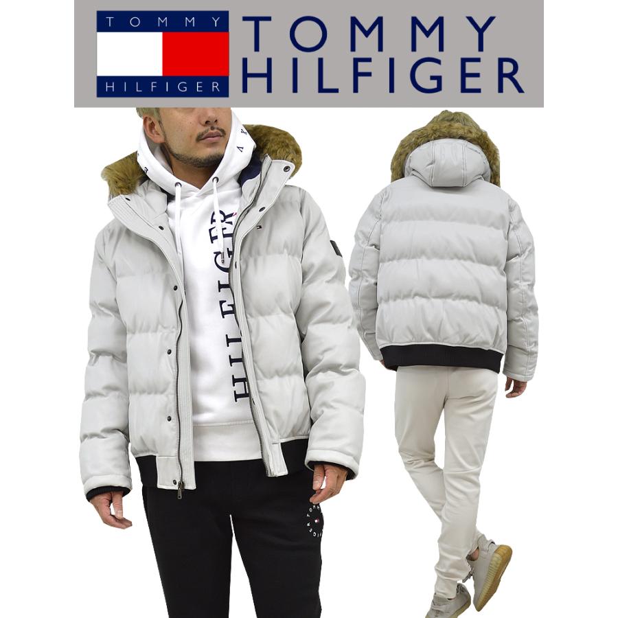 TOMMY HILFIGER（トミー・ヒルフィガー） 中綿PUフーディジャケット
