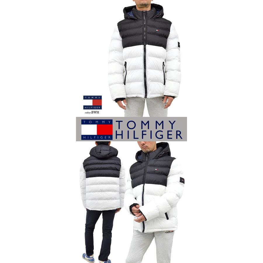 TOMMY HILFIGER（トミー・ヒルフィガー） 中綿ナイロンフーデッドパフ 