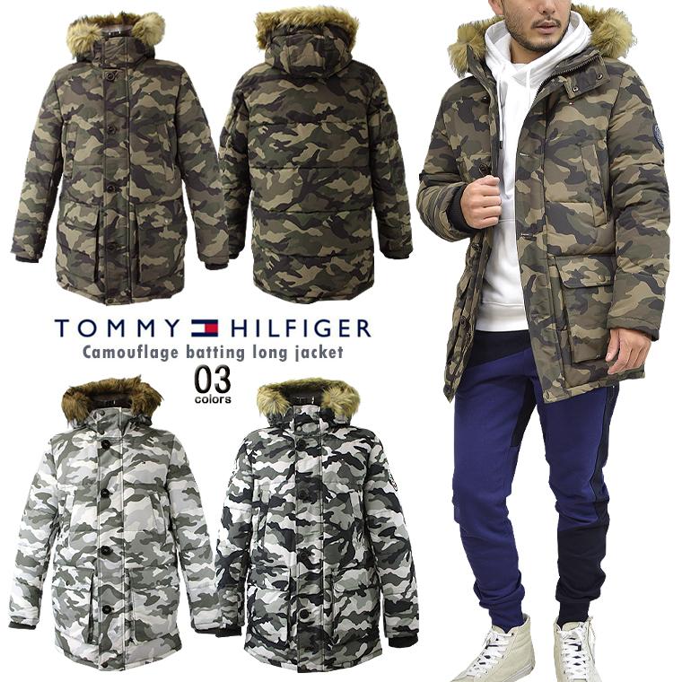 TOMMY HILFIGER（トミー・ヒルフィガー） カモフラ中綿ロング