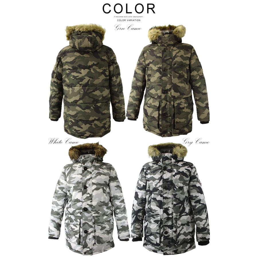 TOMMY HILFIGER（トミー・ヒルフィガー） カモフラ中綿ロング