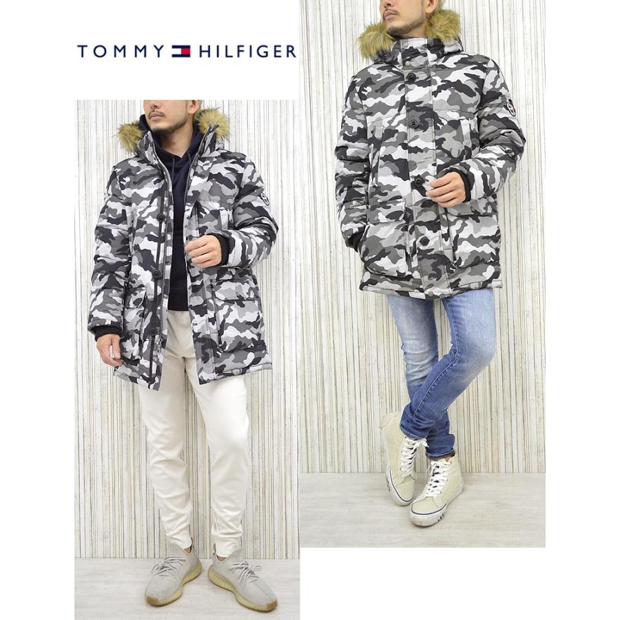 TOMMY HILFIGER（トミー・ヒルフィガー） カモフラ中綿ロング 