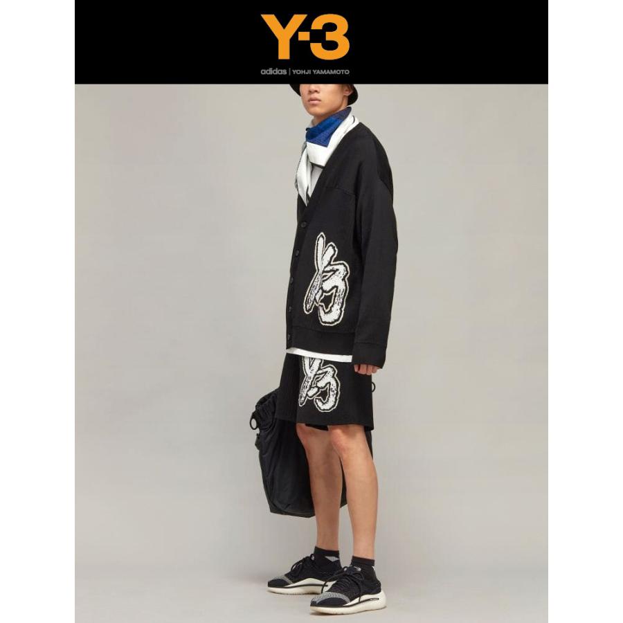 Y-3 ワイスリー ブラッシュロゴニットショートパンツ 「Y-3 LOGO KNIT SHORTS」 メンズボトム YOHJI YAMAMOTO adidas ルーズフィット ハーフパンツ ニットパンツ_3