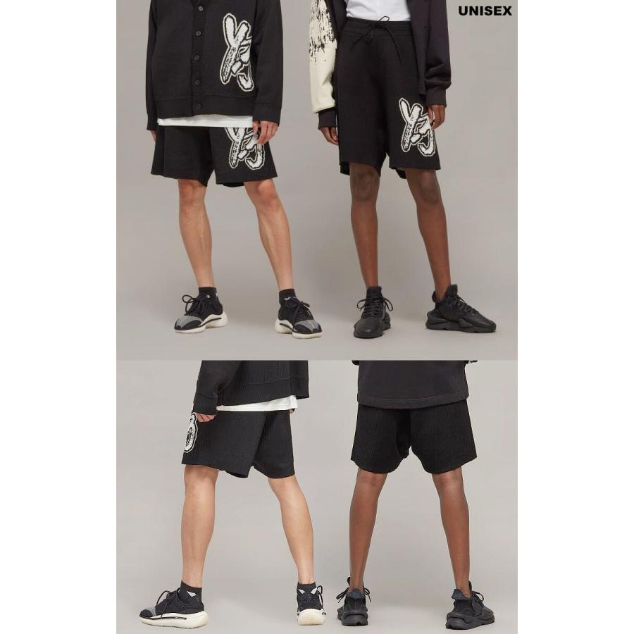 Y-3 ワイスリー ブラッシュロゴニットショートパンツ 「Y-3 LOGO KNIT SHORTS」 メンズボトム YOHJI YAMAMOTO adidas ルーズフィット ハーフパンツ ニットパンツ_5