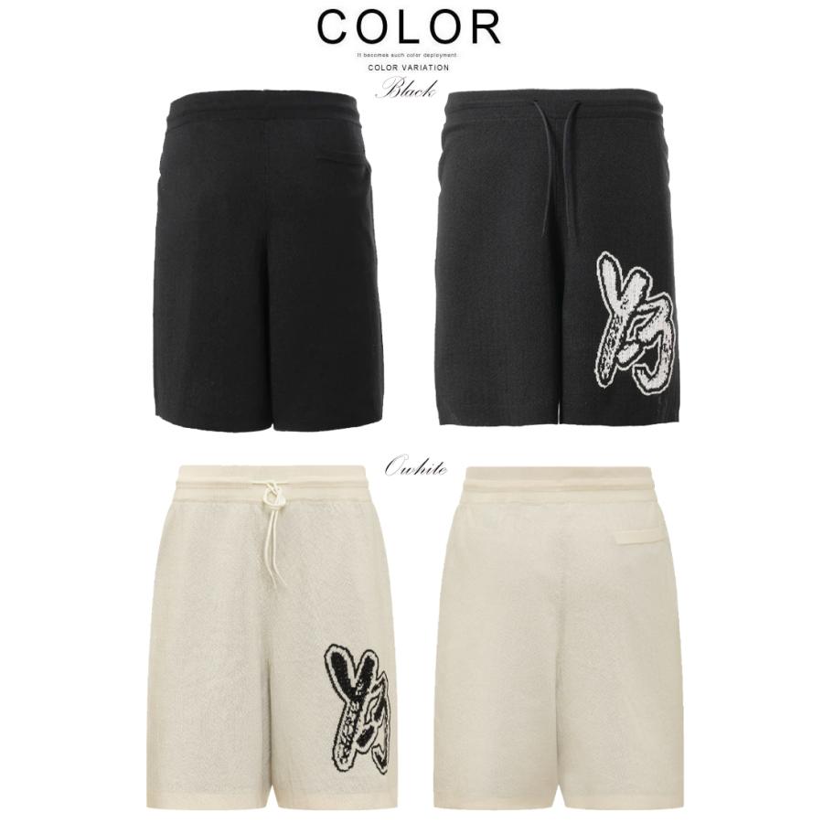 Y-3 ワイスリー ブラッシュロゴニットショートパンツ 「Y-3 LOGO KNIT SHORTS」 メンズボトム YOHJI YAMAMOTO adidas ルーズフィット ハーフパンツ ニットパンツ_7