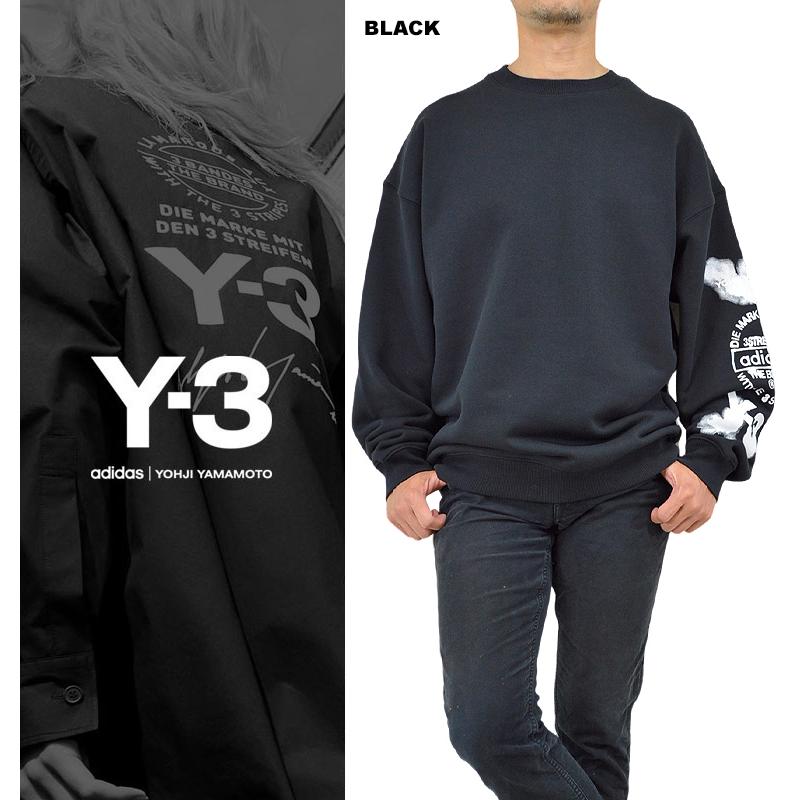 Y-3 ワイスリー グラフィッククルースウェットシャツ 「Y-3 GRAPHIC 