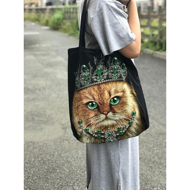 再入荷】猫柄 猫 トートバッグ レディース 大きめ A4 蓄光 : セレクト