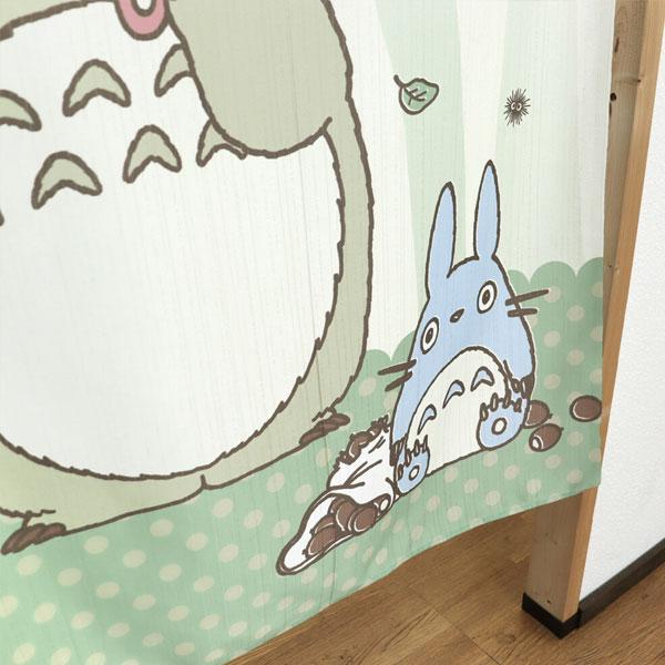 のれん ジブリ となりのトトロ おしゃれ 暖簾 間仕切り カーテン 勝手口 省エネ 断熱保温 送料無料 突っ張り棒 つっぱり棒 花粉 模様替え 新生活 | スタジオジブリ | 03