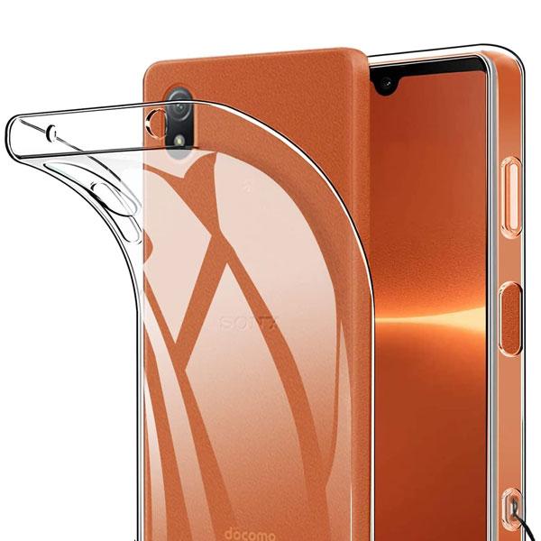 Xperia Ace III クリア ソフトケース カバー Xperia ace ii SO-53C SOG08 tpu ケース エクスペリア エース 3 docomo au softbank 透明 スマホケース | 