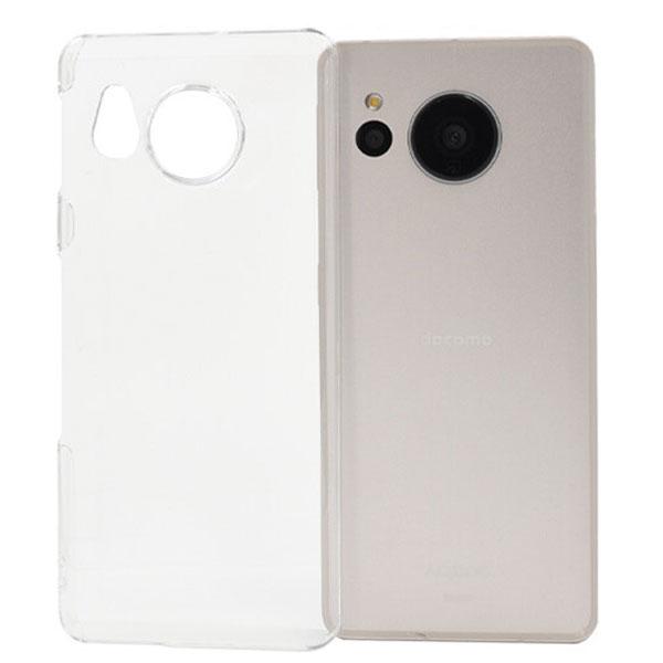 AQUOS sense7 クリアケース スマホケース SH-53C/SHG10/SH-M24 ハードケース  シンプル カバー 耐衝撃 ジャケット アクオス 透明 | 