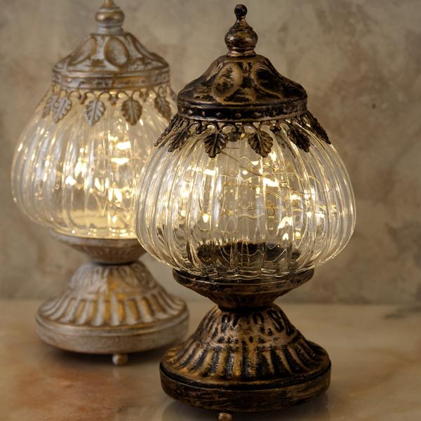 テーブルランプ ライト LEDランタン テーブルスタンド 置照明 LED対応 室内用 ベッドサイドランプ 寝室 クラシック アンティーク スタンドランプ カンテラ |  | 03