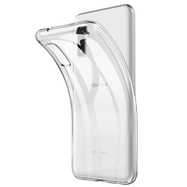 arrows N F-51C docomo スマホケース TPU スマホカバー 携帯電話ケース 衝撃吸収 傷防止 耐衝撃 薄型 軽量 ソフトケース クリア 滑り止め マイクロドット | 