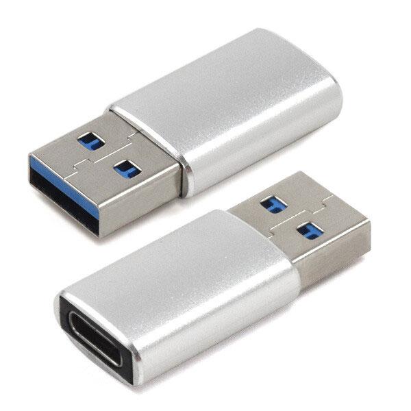 2個セット Type-C-USB-A USB3.0 充電 変換アダプタ USB-A規格 USB3.0 通信 充電 変換コネクター Nintendo Switch usb-c データ転送 通信 タイプA スマホ | 