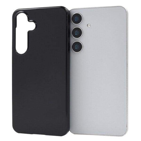 Galaxy S24 ケース ハード ブラックケース 背面ケース ギャラクシー S24 耐衝撃 カバー スマホケース スマートフォン au おしゃれ SC-51E SCG25 落下防止 | 