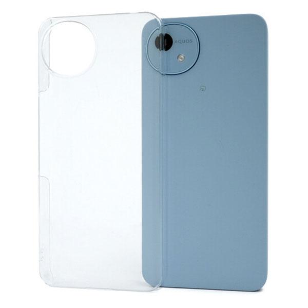 AQUOS wish4 クリア ハードケース SH-52E/A402SH/SH-M27 シンプル デザインハードケース 保護 カバー アクオスケース ハードカバー | 