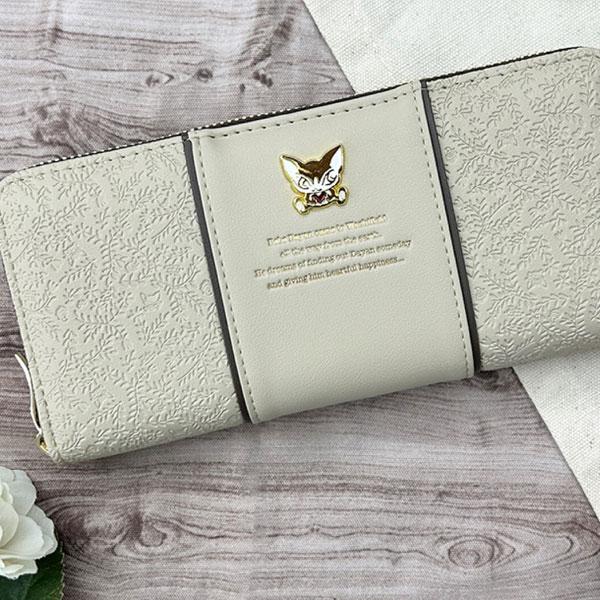 財布 ベベダヤン 送料無料 新品 ラウンドファスナー 財布 わちふぃーるど エンボスラップ 絵本 レディース ネコ 猫 ねこ 誕生日 彼女 ギフト BB5-1771 |  | 07