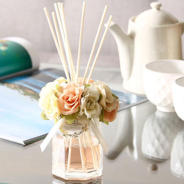 ルームフレグランス リードディフューザー ギフト アロマディフューザー 80ml アデルディフューザー フルーティーブーケ フレグランス 香り シンプル | 