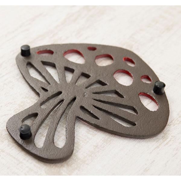 トリベット 鍋敷き アイアン マッシュルーム きのこ ポットスタンド クラシック 鋳物 キッチン用品 雑貨 食器 テーブルウェア コベントアイアン |  | 03