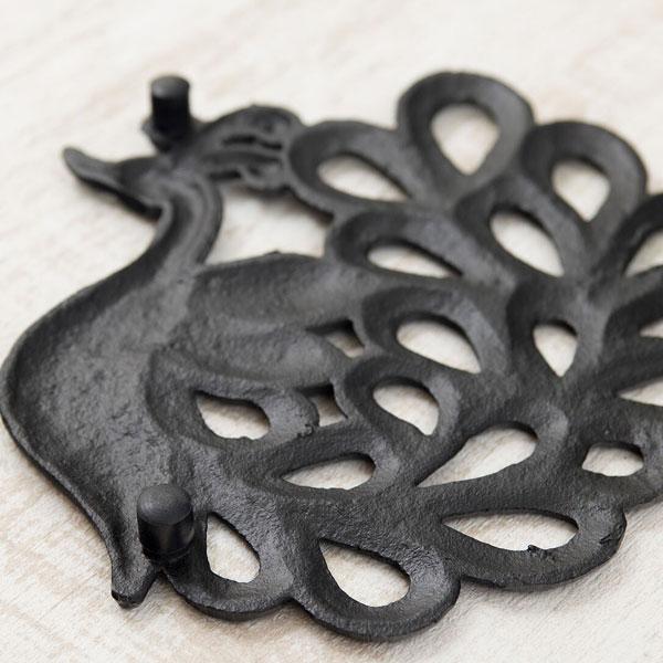 トリベット 鍋敷き アイアン ピーコック ポットスタンド クラシック プランターベース 鋳物 キッチン用品 食器 テーブルウェア コベントアイアン |  | 03