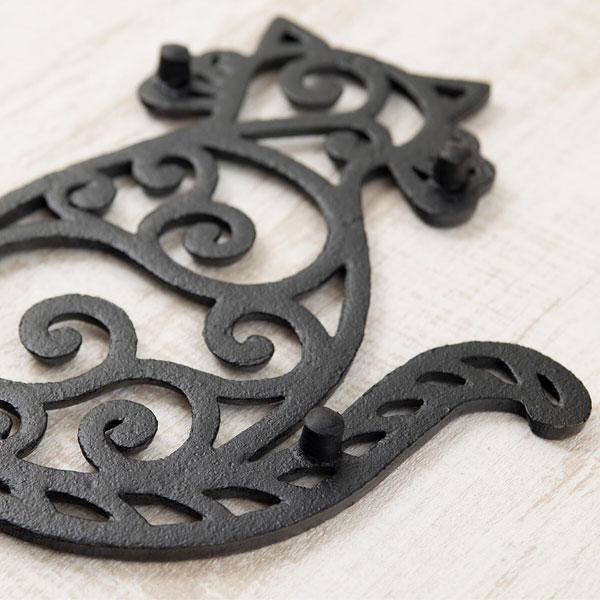 ネコ好きのための鍋敷き トリベット 鍋敷き アイアン ネコ ねこ 猫 ポットスタンド クラシック 鋳物 キッチン用品 食器 テーブルウェア コベントアイアン |  | 03