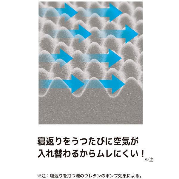 西川 RAKURA ラクラ マットレス 敷布団 シングル ベッドマットレスタイプ 健康敷きふとん 敷きふとん 高反発マットレス すやら マット西川 SUYARA スヤラ | 西川 | 03