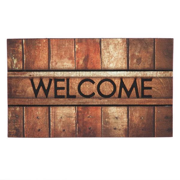 玄関マット 泥落とし 屋外 洗える WELCOME ウェルカムマット ドアマット 室外 家庭用 おしゃれ 送料無料 |  | 02