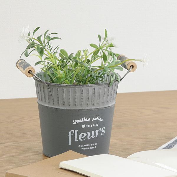 ブリキバケツ おしゃれ ブリキ ガーデニング レギュラー シンプル 男前 ゴミ箱 ダストボックス アメリカン かっこいい 送料無料 | 