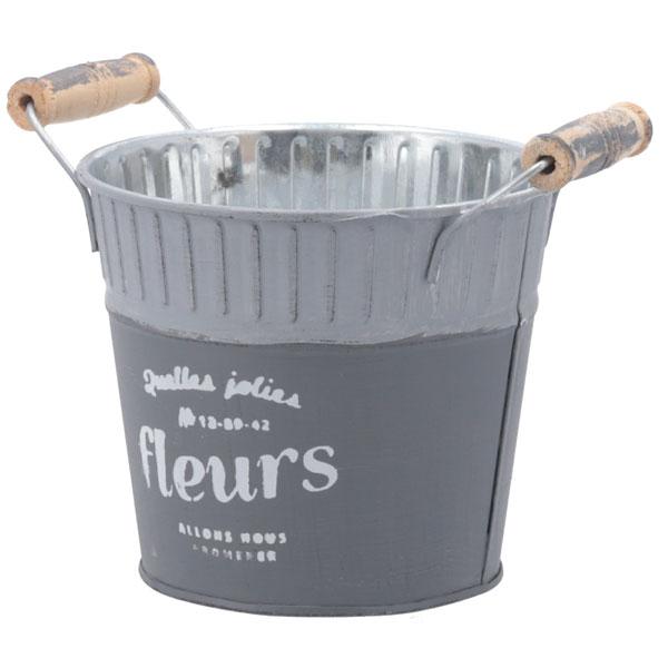 ブリキバケツ おしゃれ ブリキ ガーデニング レギュラー シンプル 男前 ゴミ箱 ダストボックス アメリカン かっこいい 送料無料 |  | 02