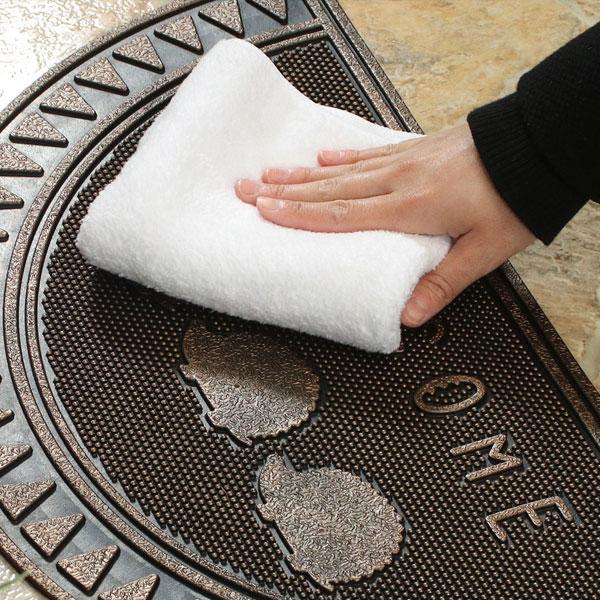 玄関マット ラバーマット 屋外 おしゃれ エントランスマット ゴム 北欧 半円 セミサークル ハリネズミ ドアマット 玄関 |  | 05