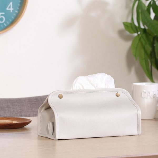 ティッシュケース PU レザー調 ティッシュボックス おしゃれ 北欧 ふた付き ティッシュ ティッシュペーパー キッチン 台所 リビング ダイニング |  | 02