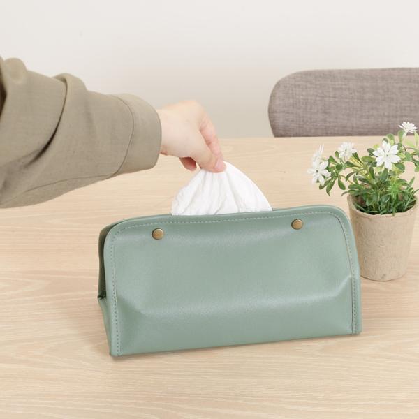 ティッシュケース PU レザー調 ティッシュボックス おしゃれ 北欧 ふた付き ティッシュ ティッシュペーパー キッチン 台所 リビング ダイニング |  | 02