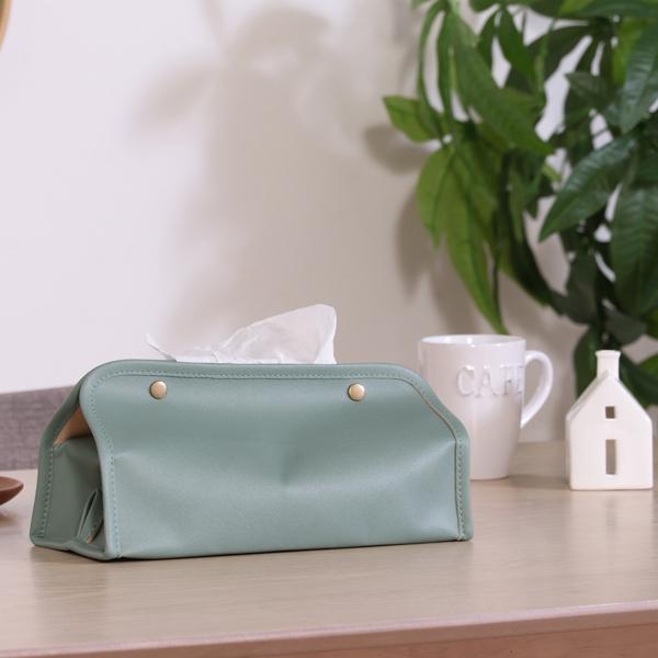 ティッシュケース PU レザー調 ティッシュボックス おしゃれ 北欧 ふた付き ティッシュ ティッシュペーパー キッチン 台所 リビング ダイニング |  | 03