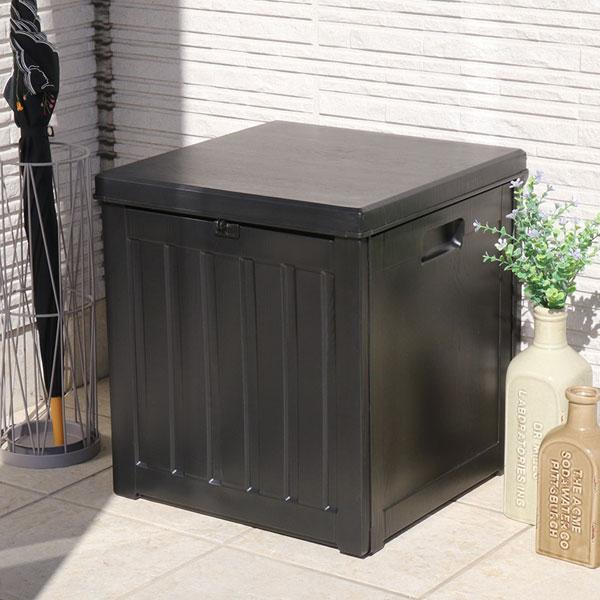物置 小型 おしゃれ 屋外収納庫 ガーデンスツール ガーデンボックス 幅42×奥行42×高さ46cm コンテナ | 
