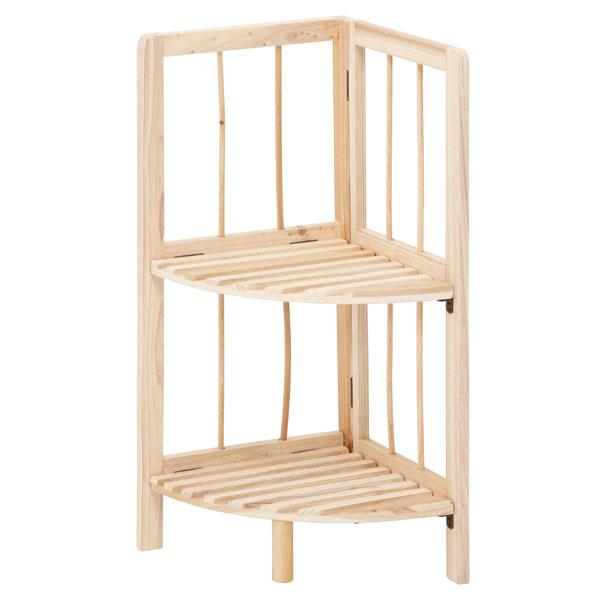 ラック 折り畳み 本棚 送料無料 オープンシェルフ おしゃれ 収納棚 木製 シェルフ コーナーラック ディスプレイ オープン リビング 子供部屋 折りたたみ |  | 02