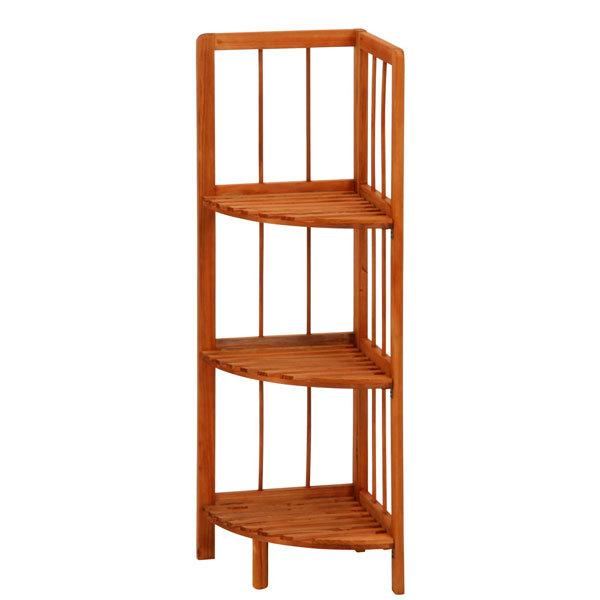 ラック 折り畳み 本棚 送料無料 オープンシェルフ おしゃれ 収納棚 木製 シェルフ コーナーラック ディスプレイ オープン リビング 子供部屋 折りたたみ |  | 01