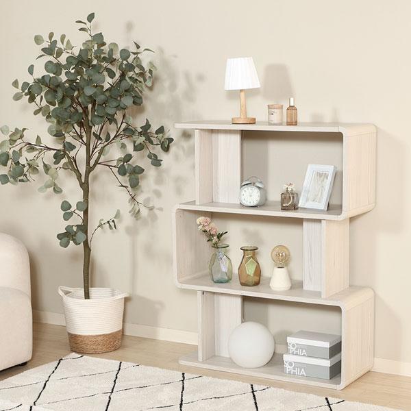 ディスプレイラック 3段 おしゃれ ラック オープンラック 収納家具 見せる収納 間仕切り 本棚 フリーラック 収納ボックス シェルフ 棚 クレール 新生活 |  | 05