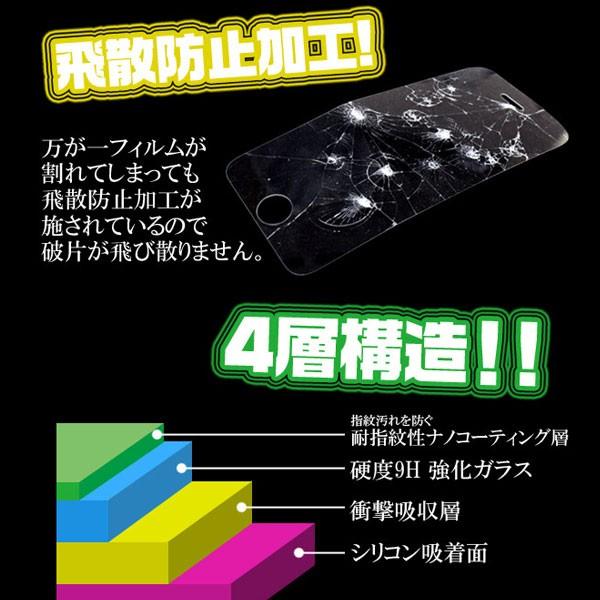 BASIO3 KYV43 ベイシオ ガラスフィルム 液晶保護フィルム 画面保護 保護フィルム 9H ガラス 自己吸着 |  | 02