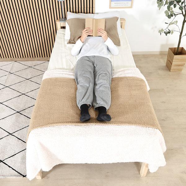 ベッド シングル フレーム 組立簡単ベッド ベッドフレーム すのこ 簡単組立 組立て コンセント付き すのこベッド シングルベッド 木製 |  | 05