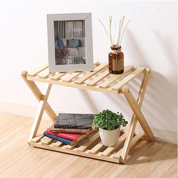 ラック 折り畳み 本棚 送料無料 オープンシェルフ おしゃれ 収納棚 木製 シェルフ コーナーラック ディスプレイ オープン リビング 子供部屋 折りたたみ | 