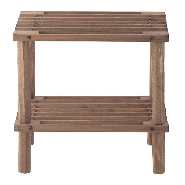 ラック 棚 木製 送料無料 収納 オープンラック シェルフ おしゃれ オープンシェルフ 多目的ラック フォールディングラック 花台 フラワースタンド 2段タイプ |  | 02