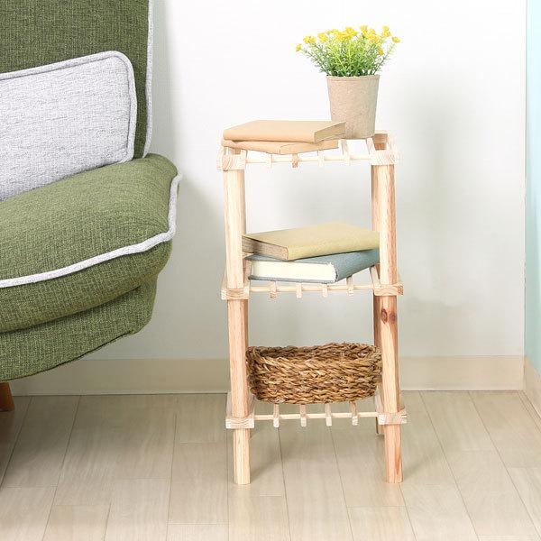 ラック 棚 送料無料 木製 収納 オープンラック シェルフ おしゃれ オープンシェルフ シューズラック スリッパラック 玄関収納 花台 フラワースタンド 3段タイプ |  | 01