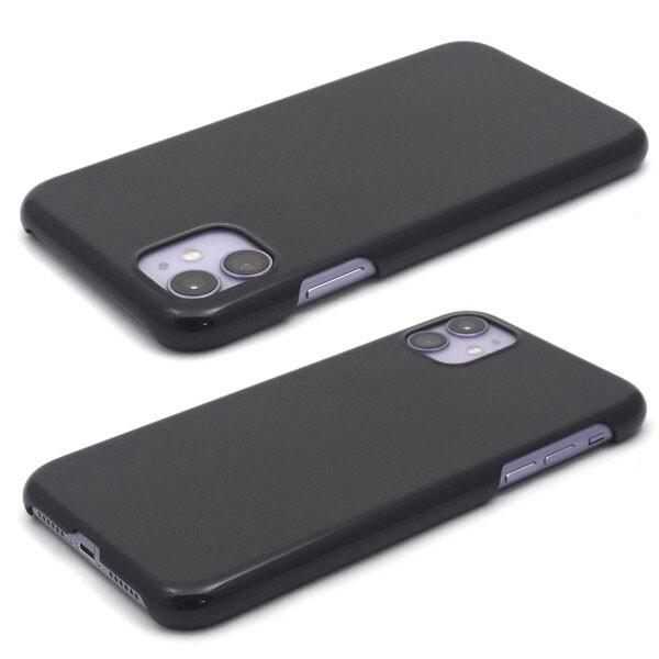 iPhone11 ケース シンプル スマホ カバー ハードケース  ブラック アイフォン11 ハードカバー |  | 01