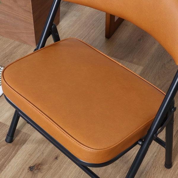 折りたたみ椅子 パイプ 折りたたみイス ワイド 椅子 会議 オフィス チェアー 背付チェアー 折りたたみ背付イス 折り畳み 幅43cm ミニ 低い おしゃれ |  | 02