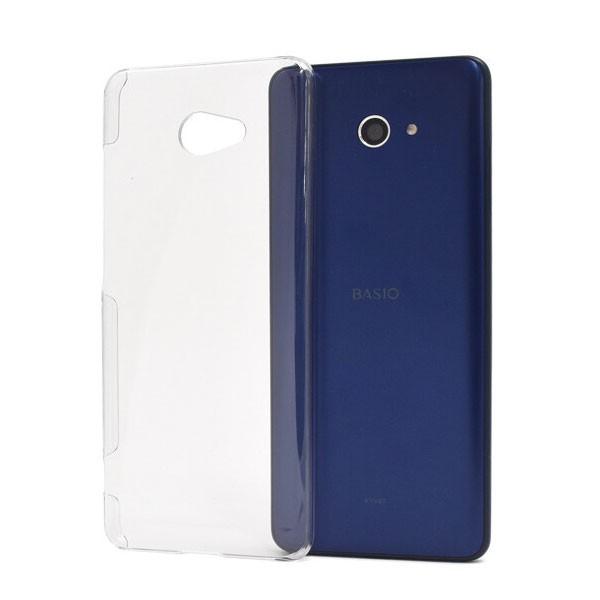 かんたんスマホ2 BASIO 4 ハード クリアケース BASIO4 KYV47 透明 耐衝撃 クリア ケース 京セラ 簡単 ワイモバイル クリアカバー Y!mobile A001KC |  | 02