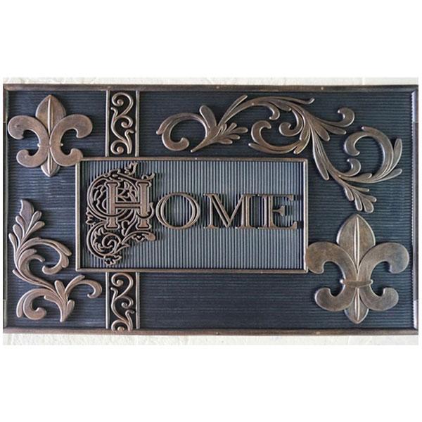 玄関マット 屋外 業務用 吸水 泥落とし 屋内 おしゃれ 洗える おしゃれ ドアマット 滑り止め ラバーマット 北欧 かわいい welcome 泥落としタイプ フレーム | 