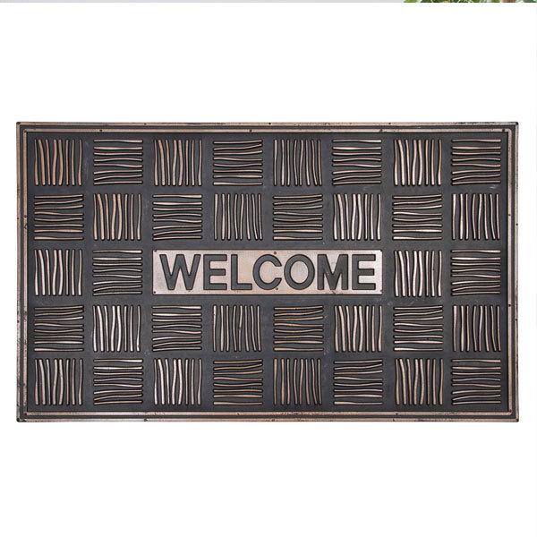 玄関マット 屋外 おしゃれ ラバーマット エントランスマット ウェルカムマット ドアマット ベランダ 北欧 ラバーマット ウェルカム |  | 02