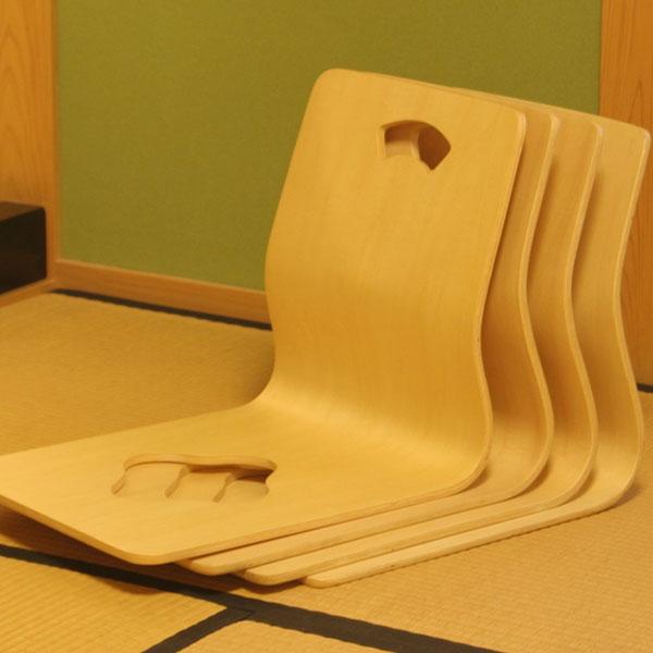 座椅子 木製 幅39 和室 和モダン 座イス ざいす フロアチェア 和室 ナチュラル 旅館 畳み いす 背付き 法事 シンプル デザイン |  | 02