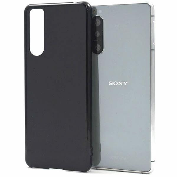 Xperia 5 II ケース ハードケース SO-52A/SOG02/A002SO Xperia5II 保護 お洒落 シンプル カバー 衝撃 カバー エクスペリア5マークツー スマホケース ブラック | 