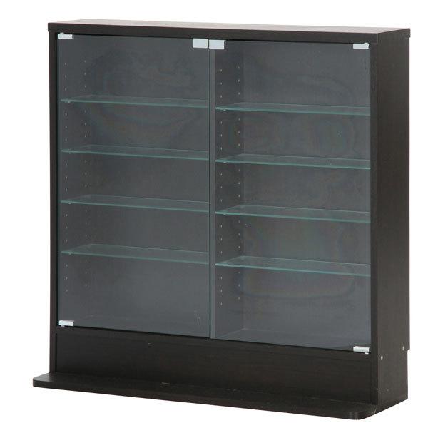 ガラスコレクションケース ディスプレイラック シェルフ 本棚 コレクション 収納棚 ケース ガラスケース ガラスショーケース |  | 01