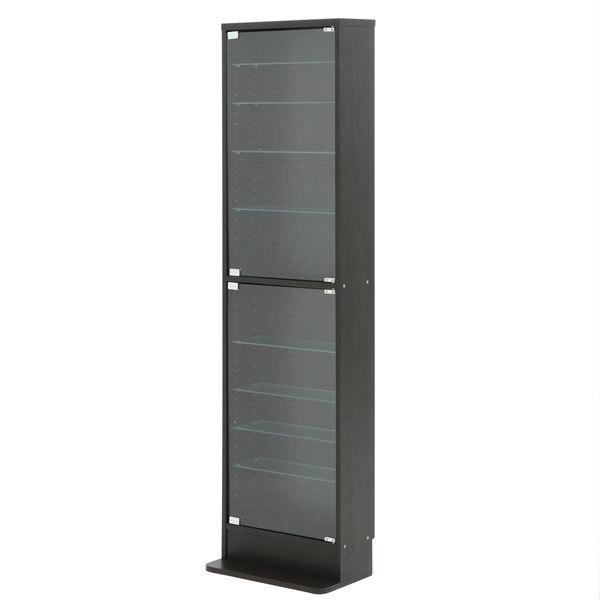 ガラスコレクションケース ディスプレイラック シェルフ 本棚 コレクション 収納棚 ケース ガラスケース ガラスショーケース |  | 01