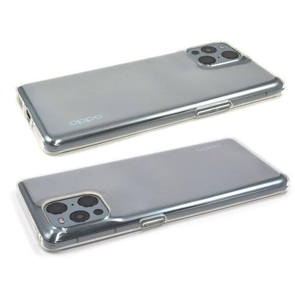 OPPO Find X3 Pro OPG03 ソフト ケース 専用 衝撃吸収 落下防止 透明 オッポ スマホ 楽天モバイル oppo ケース Y!mobile カバー simフリー | 